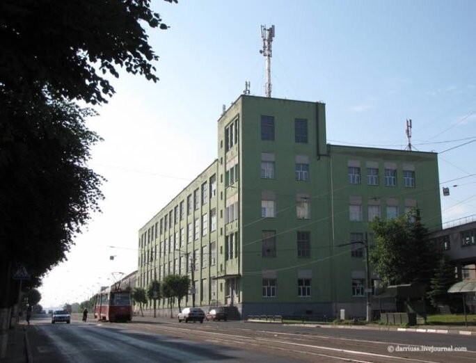 Витебский комбинат шелковых тканей. Фото darriuss.livejournal.com