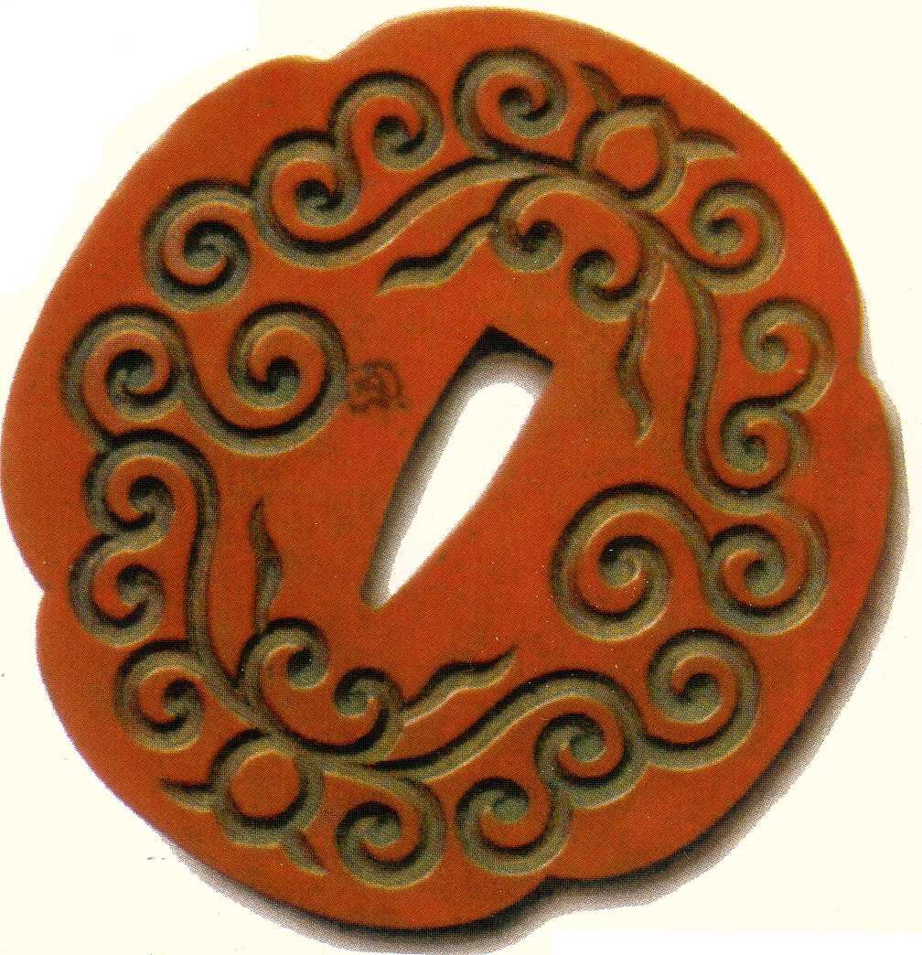 Цуба: медь, шакудо. Денбей Шоами.