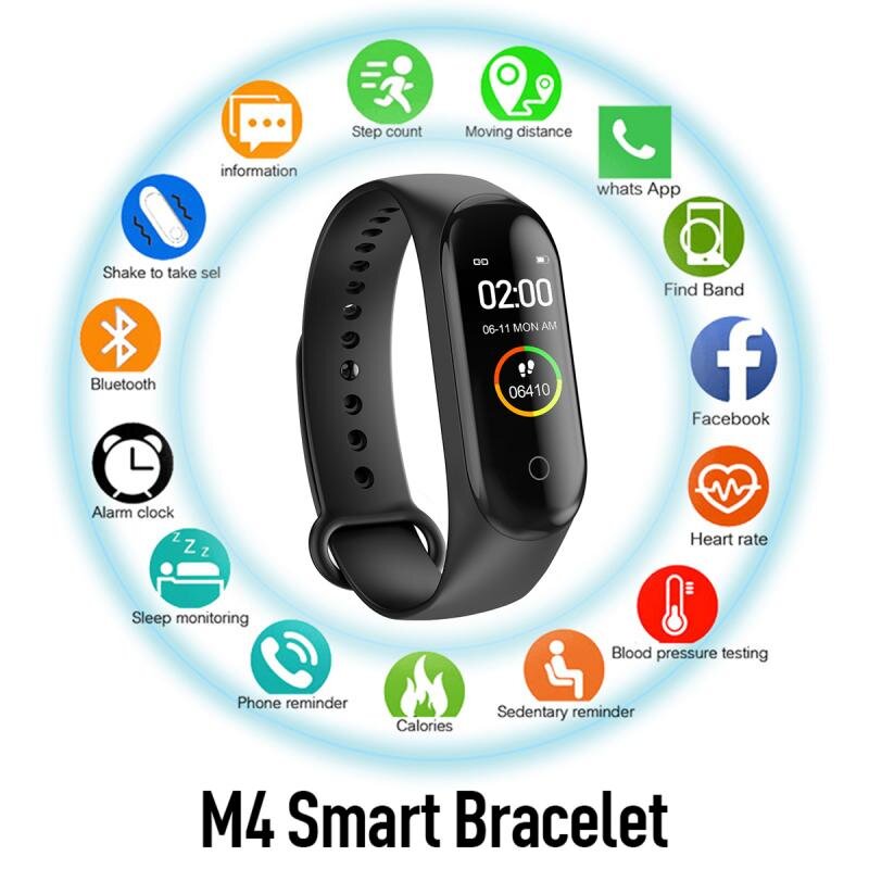 Смарт фитнес браслет smart band m4