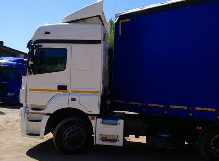 КамАЗ с прицепом. фото автора