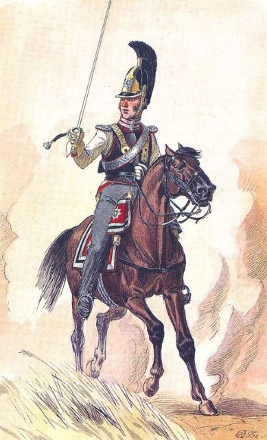 Кавалерист. https://i.pinimg.com/474x/e3/0a/4b/e30a4b5f3d7845334a29311d07f8fffb--napoleonic-wars-uniform.jpg