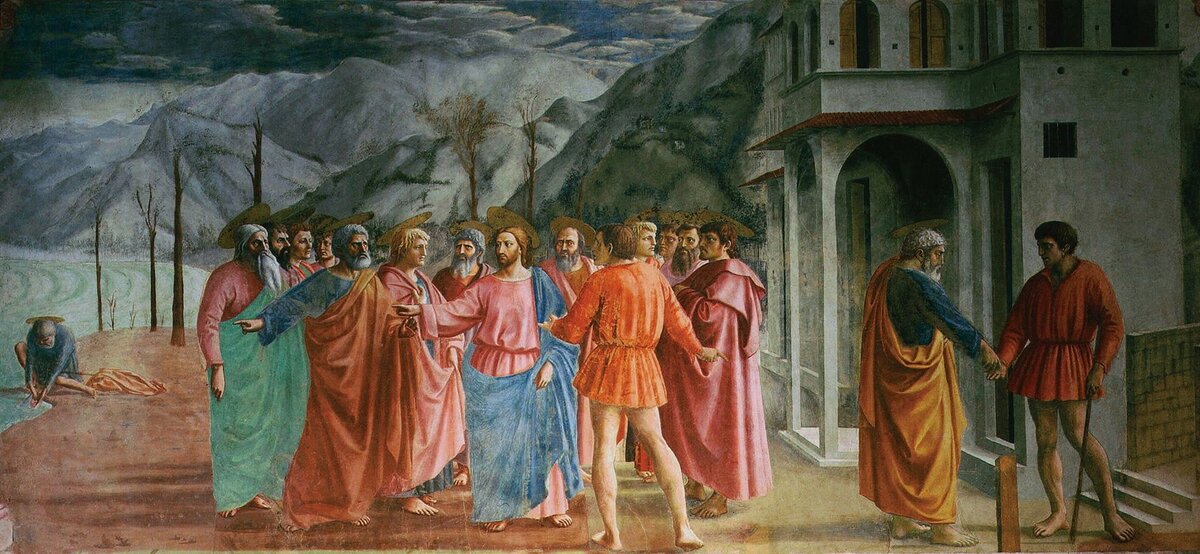 «Чудо со статиром», Мазаччо, 1425–1427 годы