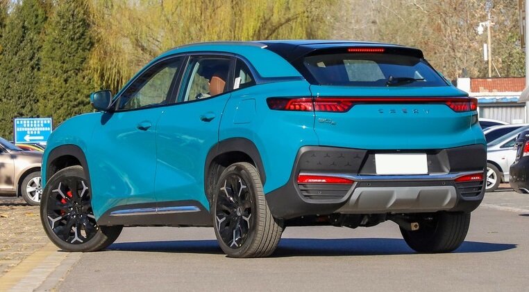 На фото: электрический кроссовер Chery Big Ant (eQ5)