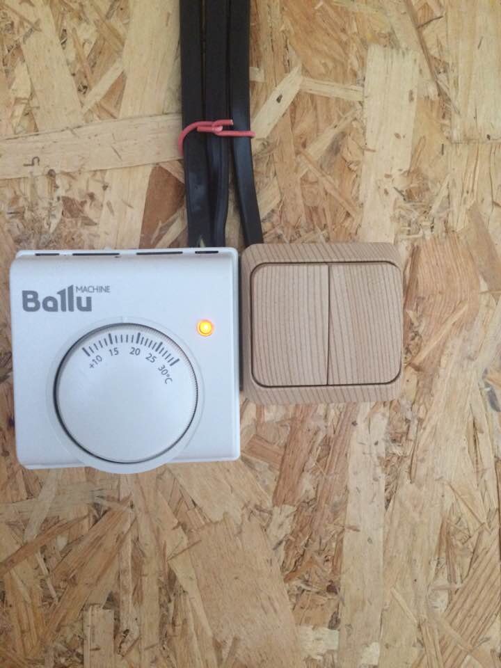 Терморегулятор киловаттного ИК-обогревателя на веранде. фото автора