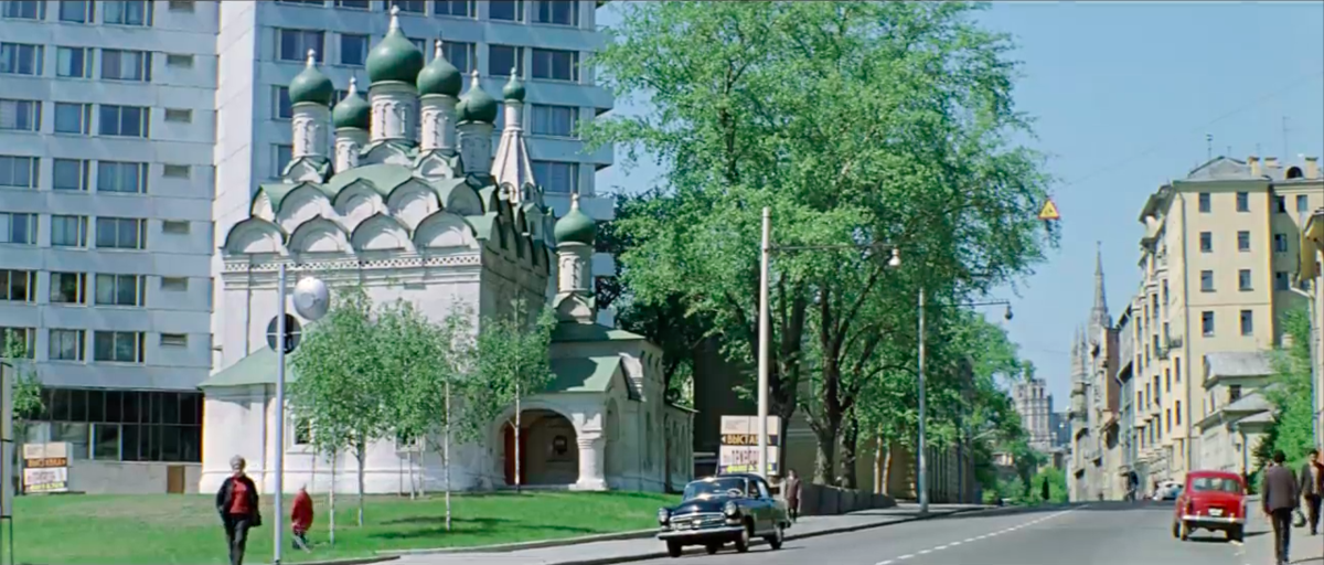 Кадр из к/ф "Белорусский вокзал", 1970г.