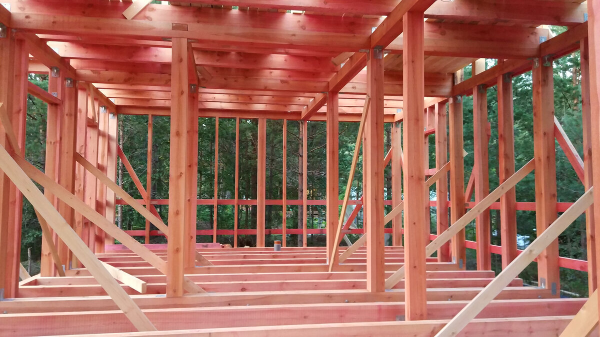 Каркас дома