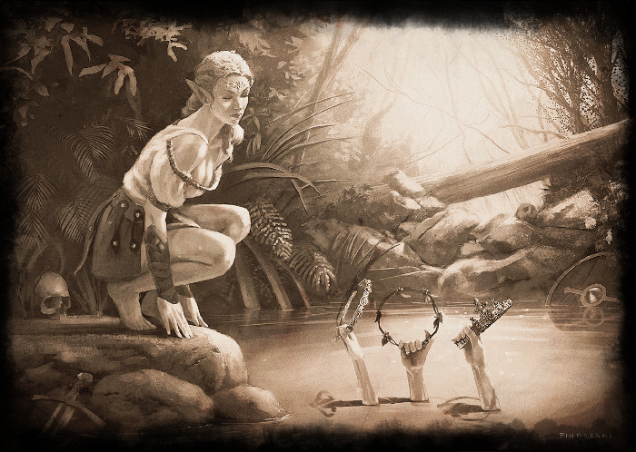 - Сказка ложь, да в ней компот...
- Может, "намёк"?
- Ну, можно и намёк: не перебивай, а?!..
