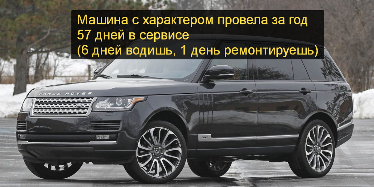 Range Rover SV Autobiography - капризный британский джентльмен, любит профилактику и осмотры