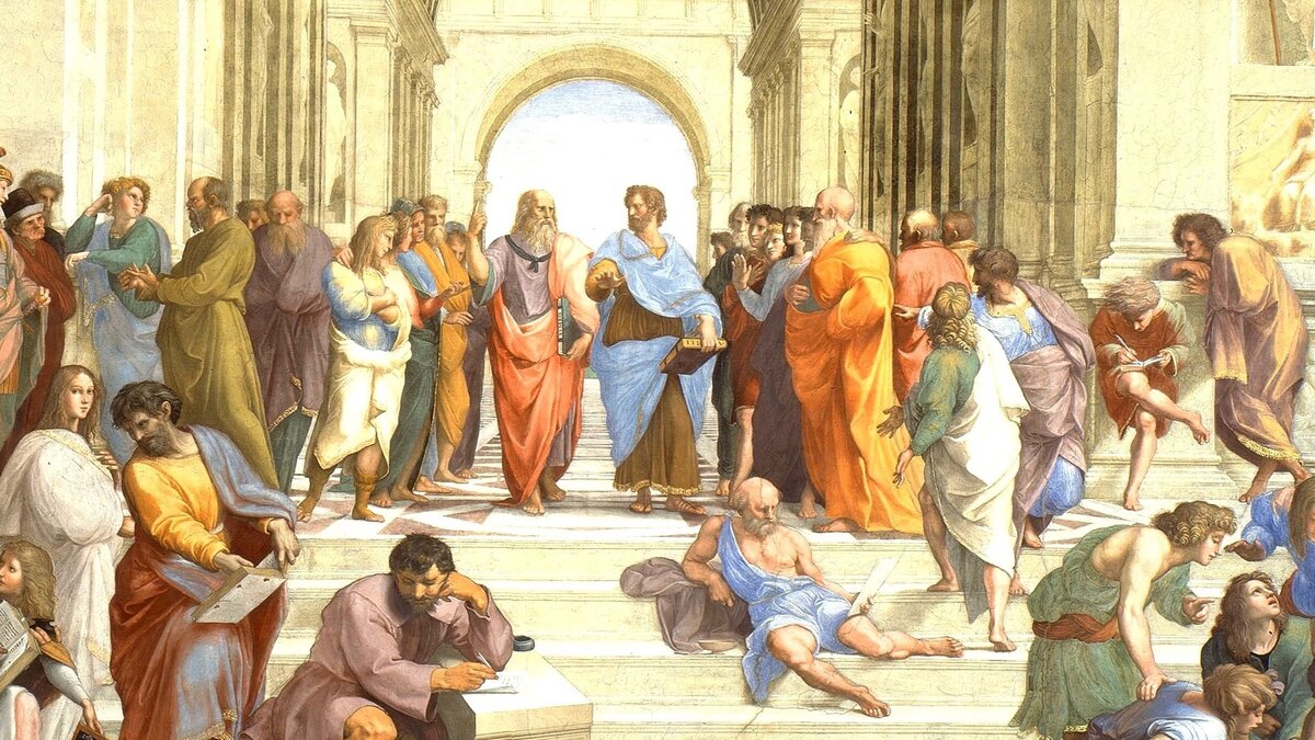 Карл Брюллов  "Афинская школа"