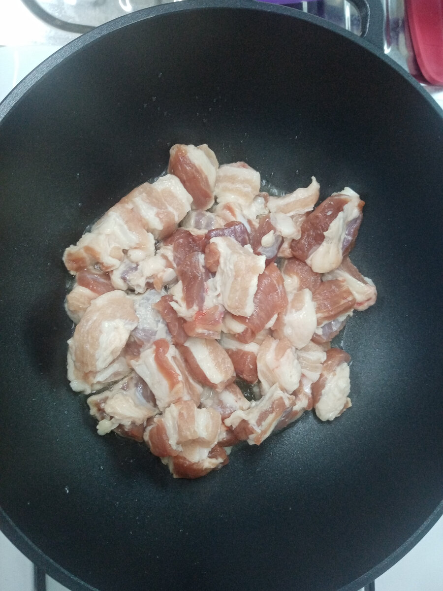 Мясо с жирком