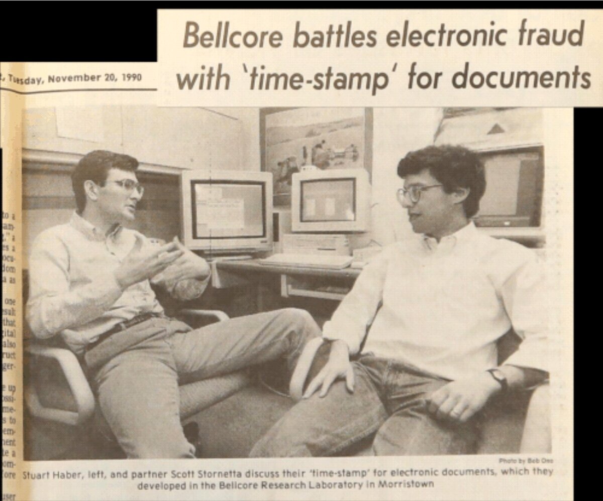 Стюарт Хабер (слева) и Скотт Сторнетта (справа) 