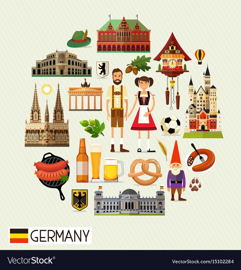 Германия рисунки ассоциации