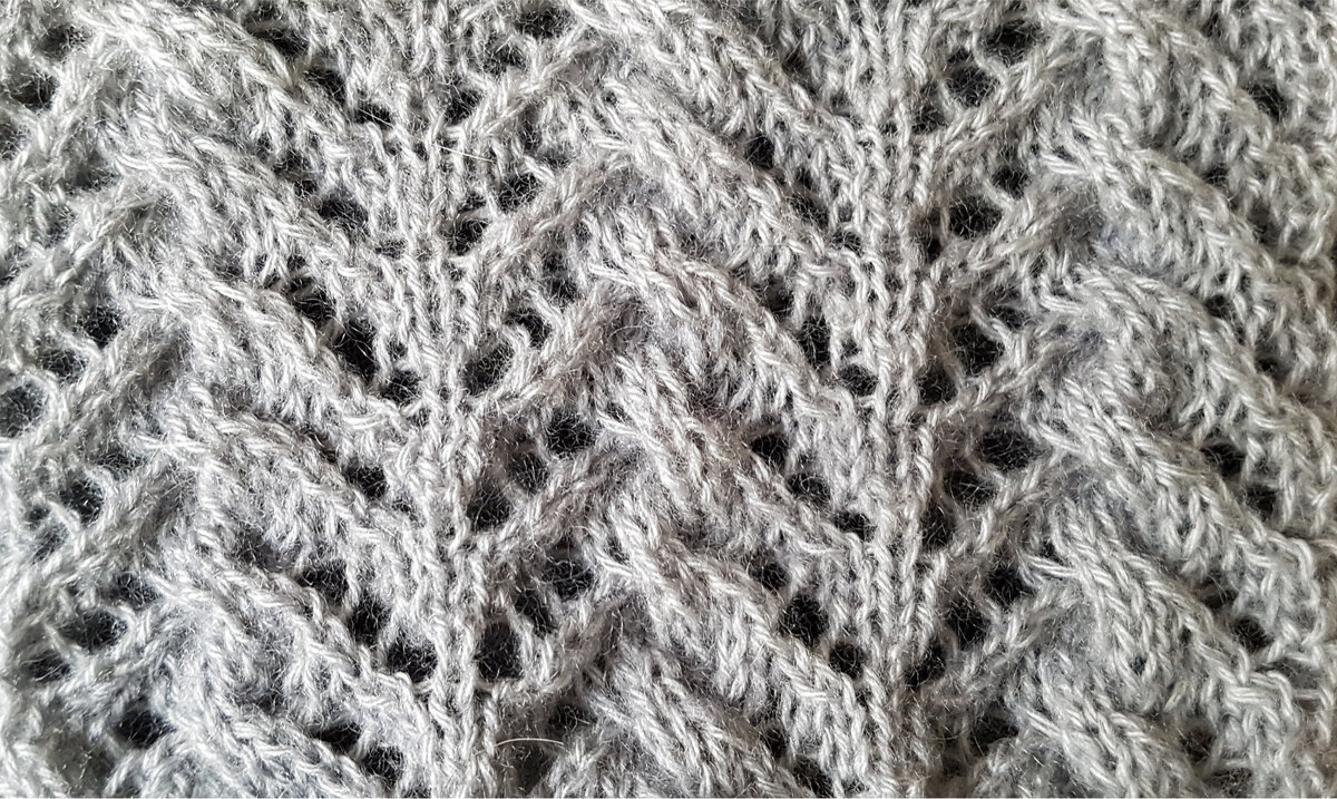 Зигзаг с косами