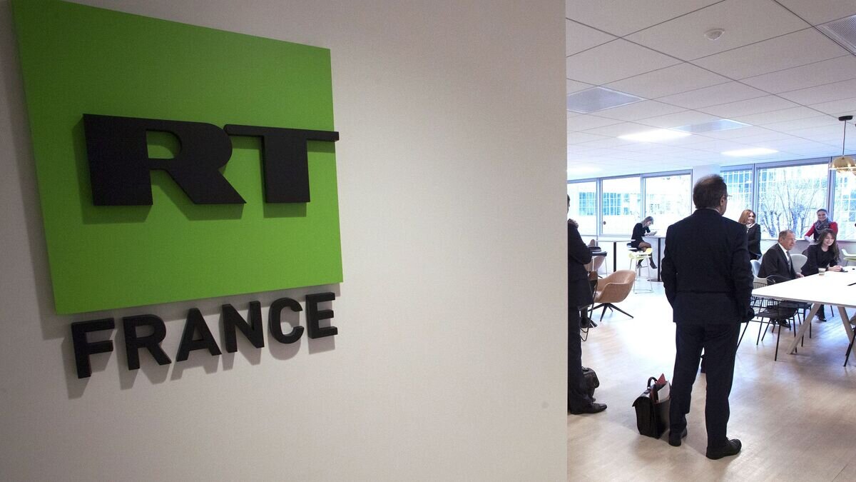    Офис телеканала RT France в Париже© РИА Новости / Виталий Белоусов