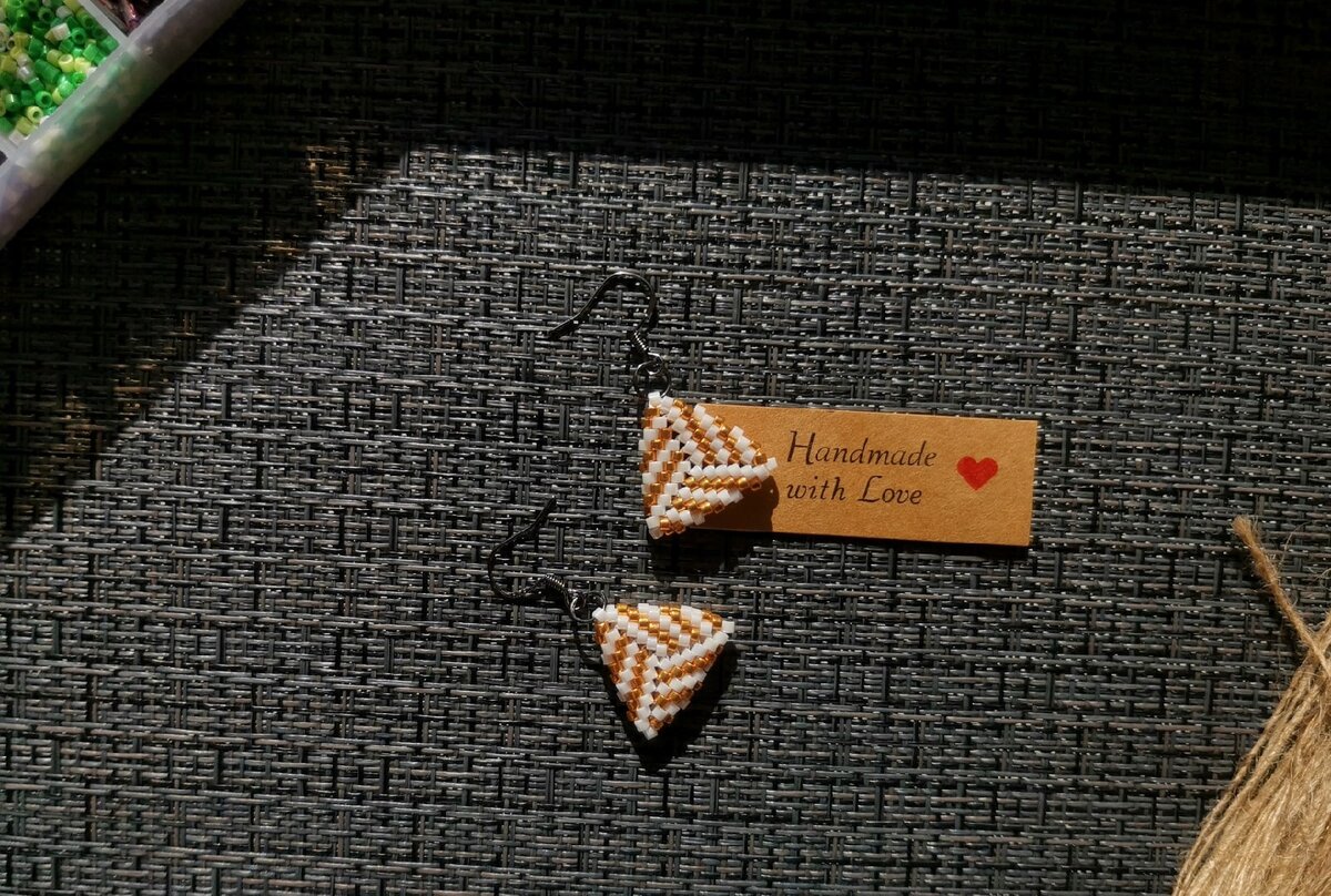 Те самые серьги в моем исполнении