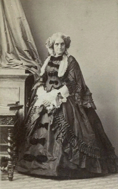 Фотография Ольги Станиславовны Нарышкиной, 1860 год, из интернета