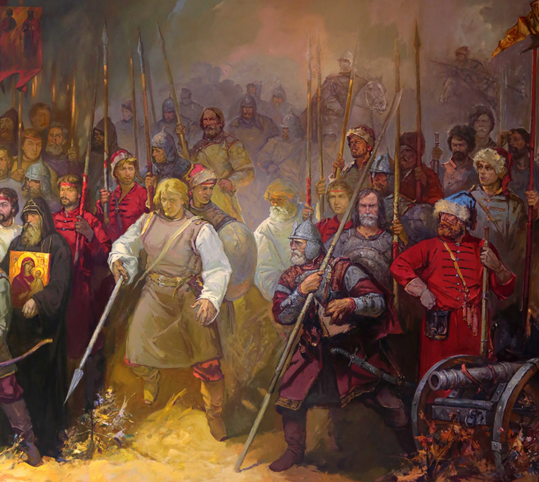 Она войско. Судбищенская битва 1555. Судбищенская битва 1555 год. Костянников Судбищенская битва