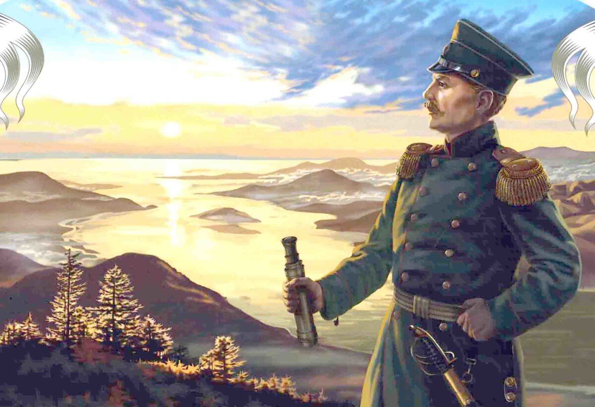 Г.И.Невельской на Амуре