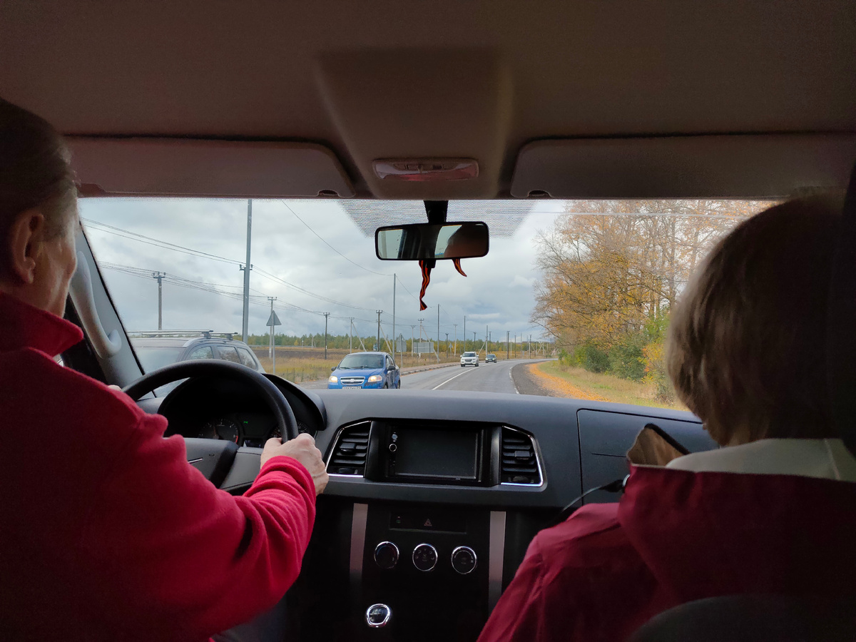 Покоряя хмурый сентябрь и в надежде на сухую погоду