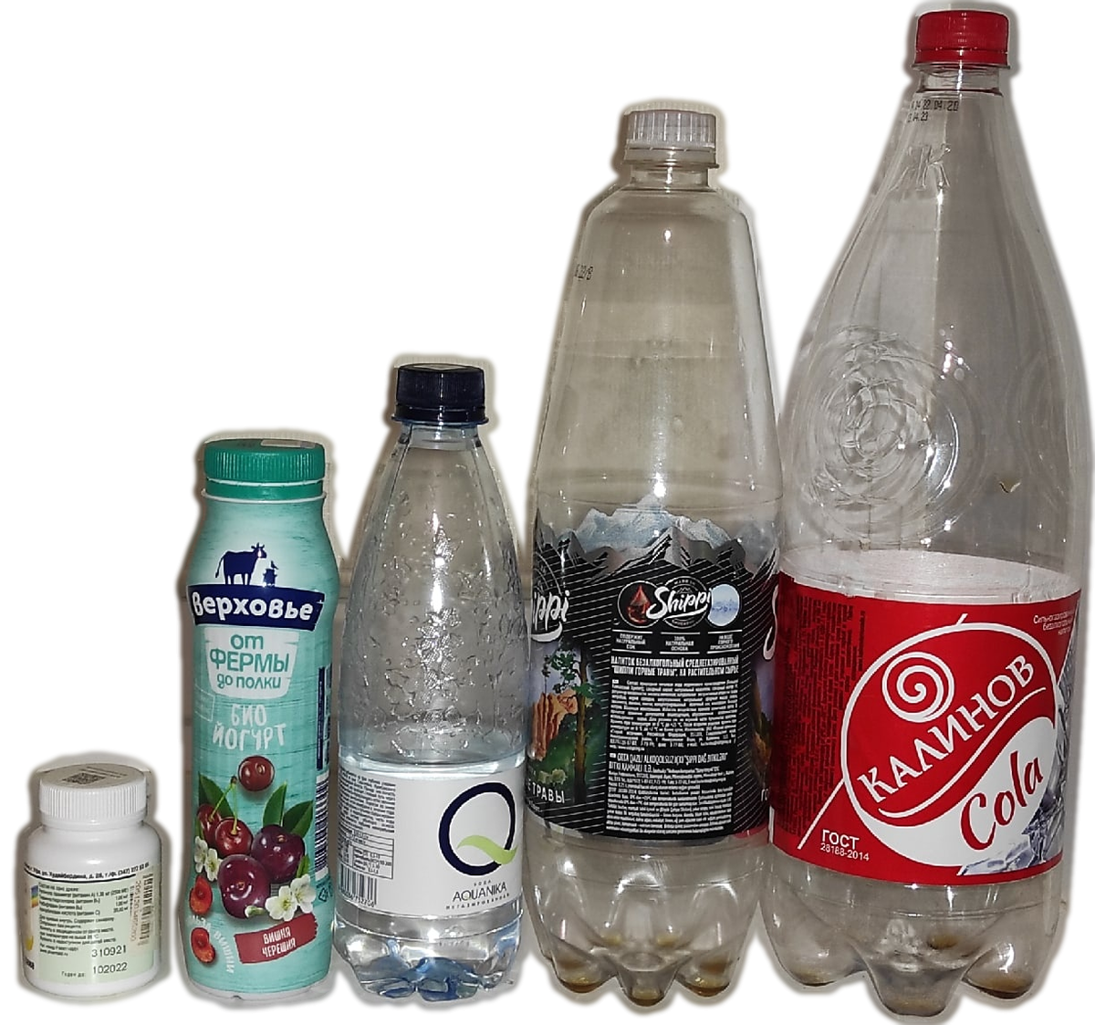 Примеры ёмкостей