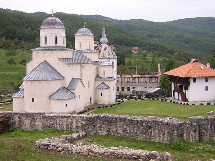 Ковильский монастырь в Сербии