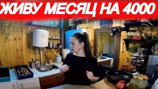 ВЫЖИВАНИЕ! НА 4000 РУБЛЕЙ В МЕСЯЦ!! (часть 4)