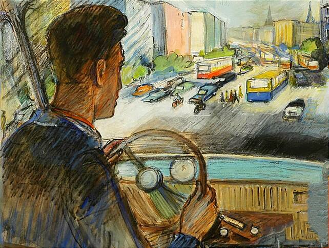 Картина для иллюстрации художника Лабаса Александра Аркадьевича, взято с сайта stydiai.ru, обработано автором