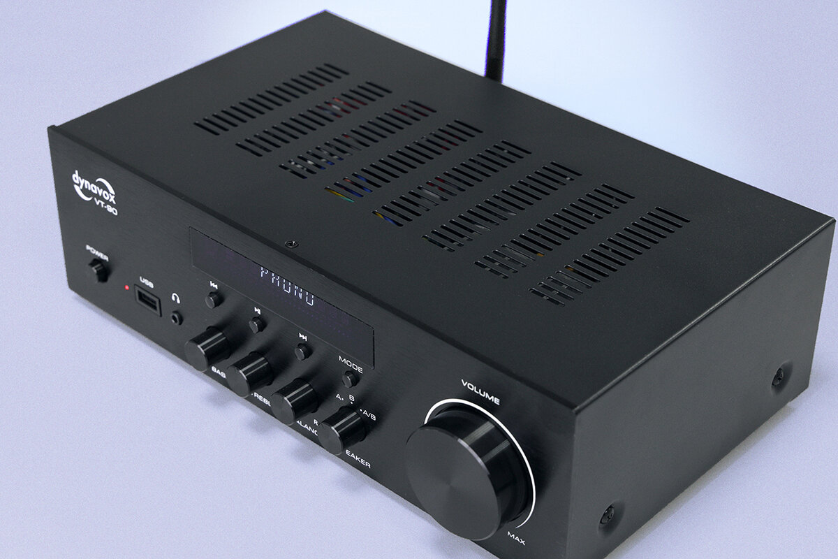 Dynavox VT-90. Компактный усилитель с входом для винила и Bluetooth | T ...