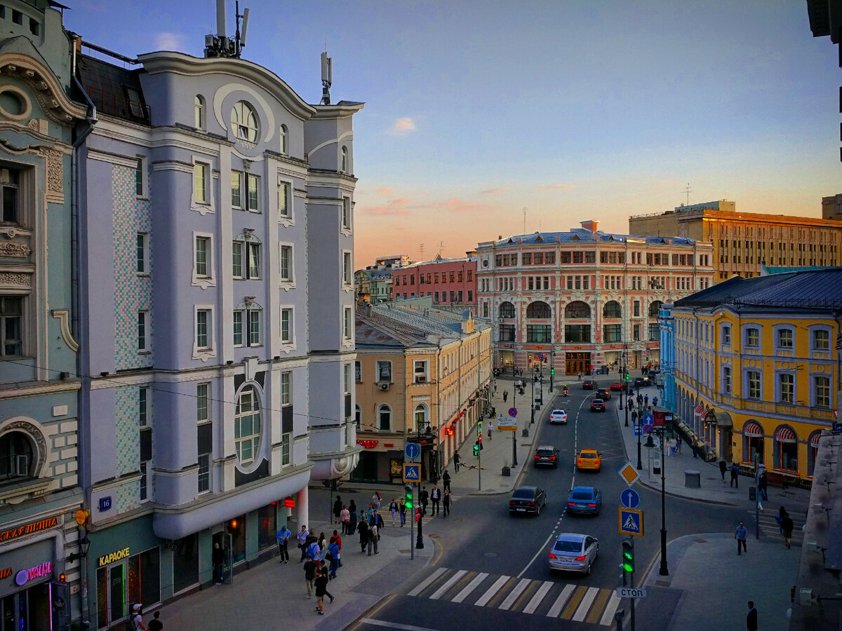 москва улица мясницкая старые