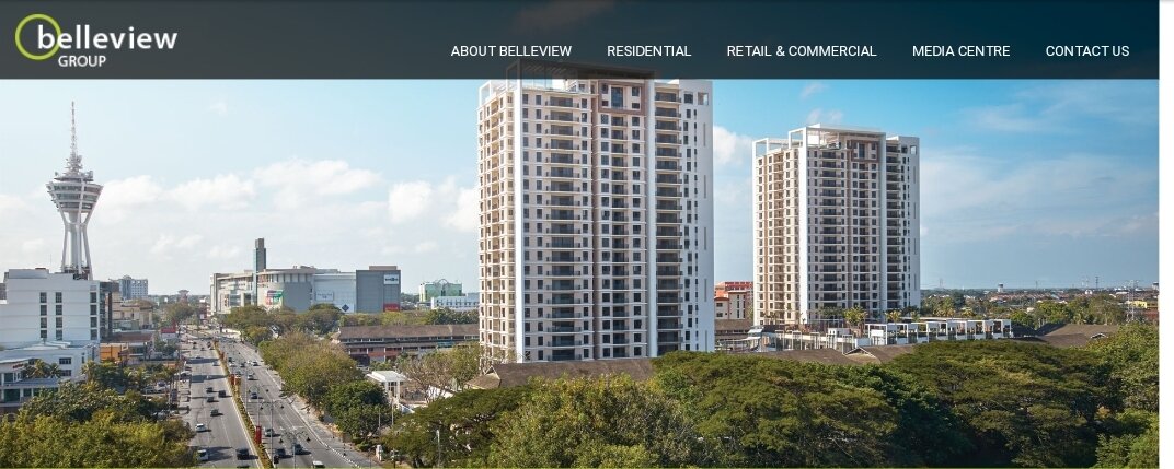 фото с сайта belleview.com.my . Вид на два блока Amansuri. 
