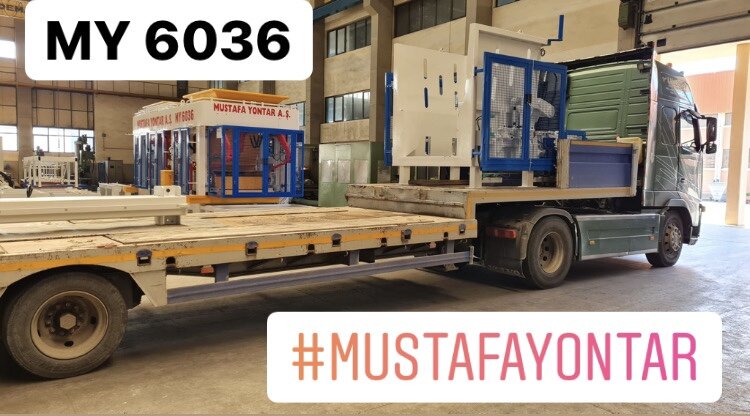 Бетоноформовочная машина MY 6036