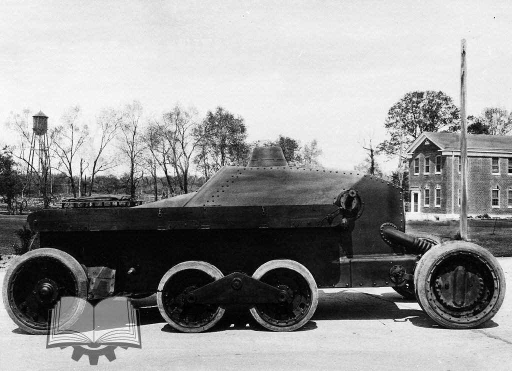 Christie M1921 Medium Tank вскоре после постройки, март 1922 года, Абердинский полигон.