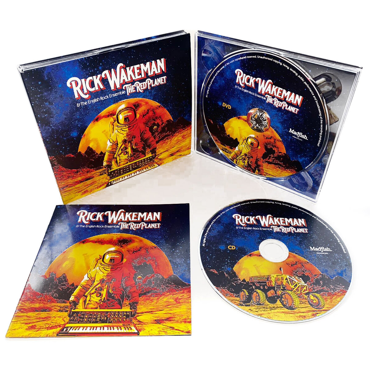 Rick Wakeman “The Red Planet” (CD + DVD)