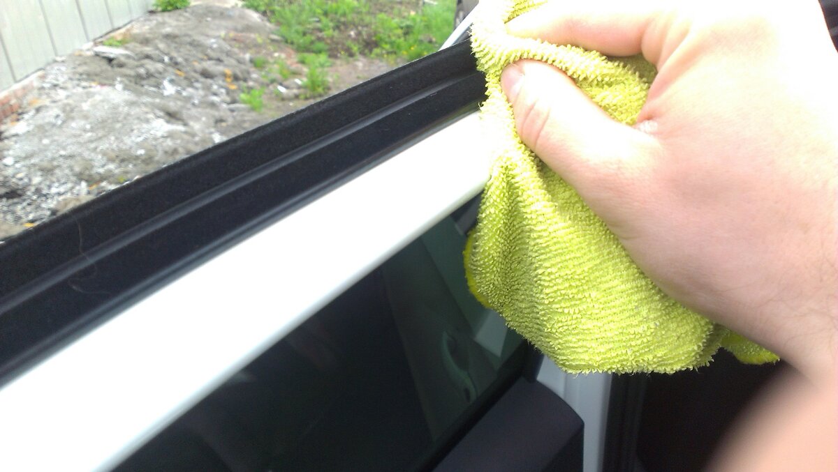 Сушка бархоток сухой тряпкой