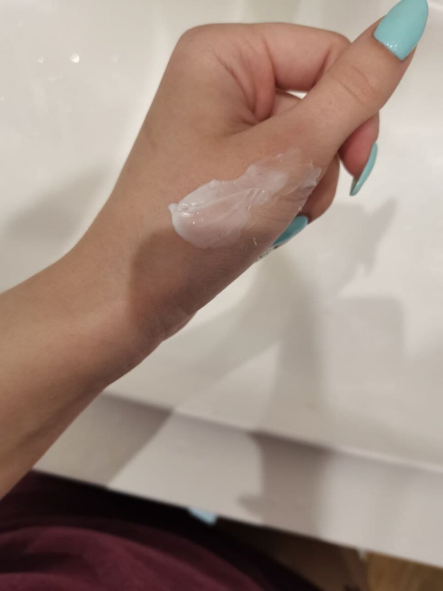 текстура крема для лица Вкусвилл