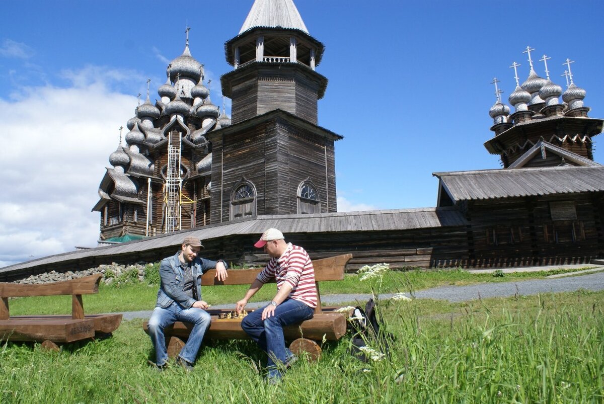 Архитектурный комплекс Кижи в Карелии