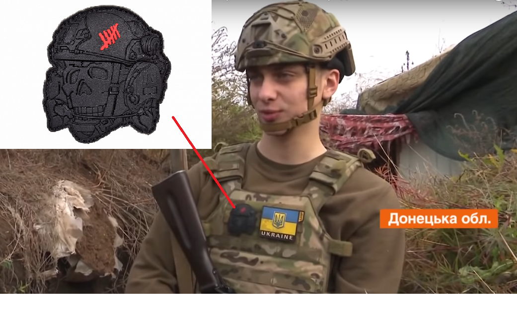 Украинский военнослужащий. Скриншот репортажа https://www.youtube.com/watch?app=desktop&v=SIZ9sdqvc0o