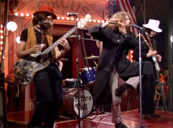 Jethro Tull с Тони Айомми 11 декабря 1968 года, шоу "Рок-н-ролльный цирк "Роллинг Стоунз"