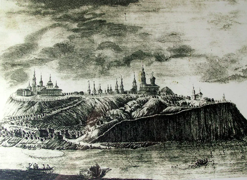 Захват свияжска. Свияжск 16 века. Крепость Свияжск 1551