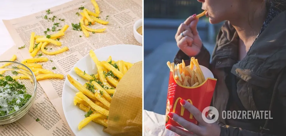 Рецепт картофеля фри