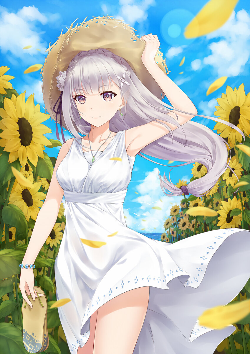 Emilia re Zero лето