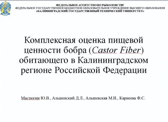 Презентация участников конференции AgroBioTech 2021. 