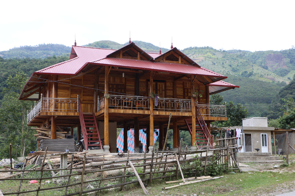 Дома во вьетнамской деревне