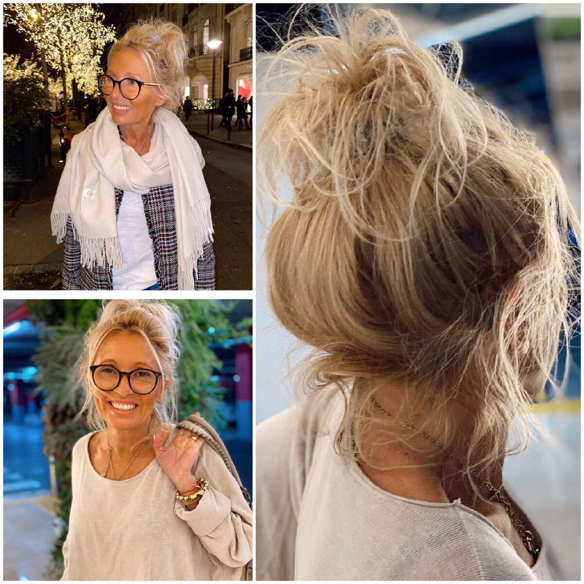 Актуальные укладки волос. 