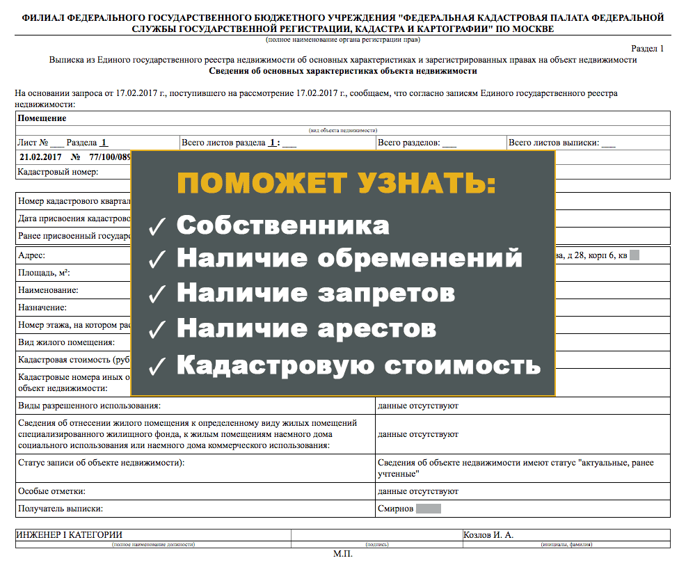 Что в выписке ЕГРН должно насторожить собственника недвижимости | С мира по  нитке | Дзен