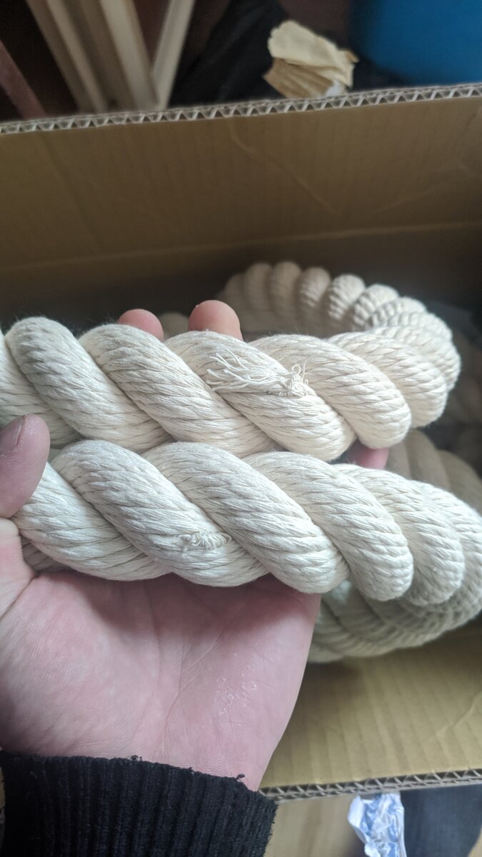 Хлопчатобумажный канат.