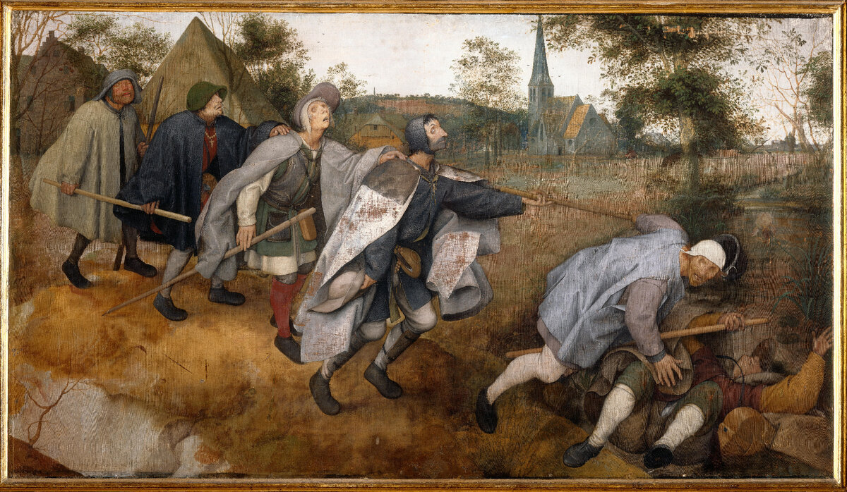 Пите Брейгель. Слепые. 1568 г.