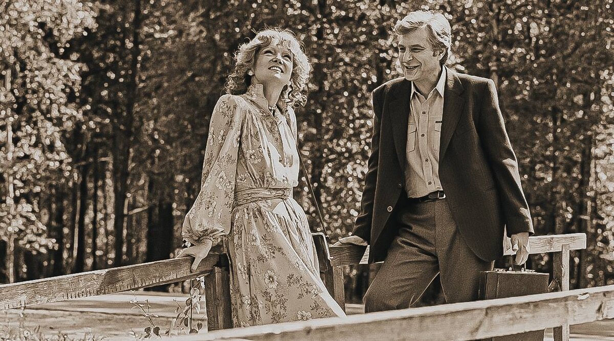 Кадр из фильма «Вокзал для двоих», 1982