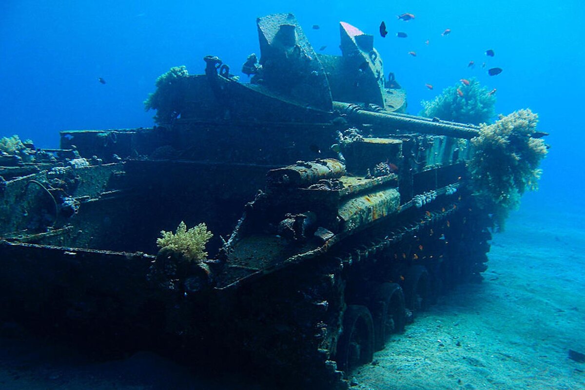 SS Thistlegorm на дне