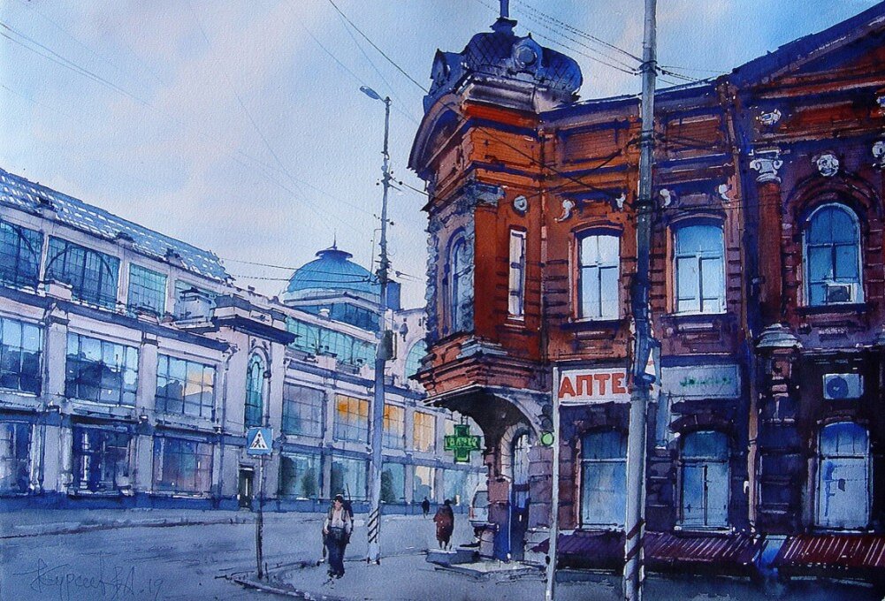 Художник Вячеслав Курсеев